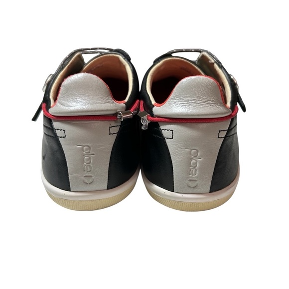 Plae Mulberry Black and Red Men\'s Sneakers size 9